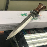 14" Handmade Custom Damascus Steel Dagger