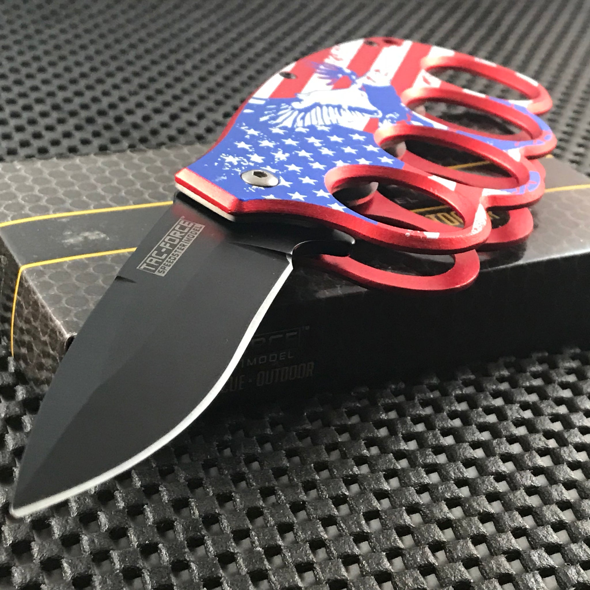 Folding Brass Knuckle For Sale - Frontier Blades