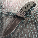 8.0” Master USA Assisted Open Tactical Pocket Knife MUA041GN - Frontier Blades