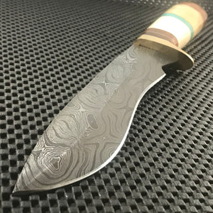 13” Handmade Fantasy Damascus Skinning Knife