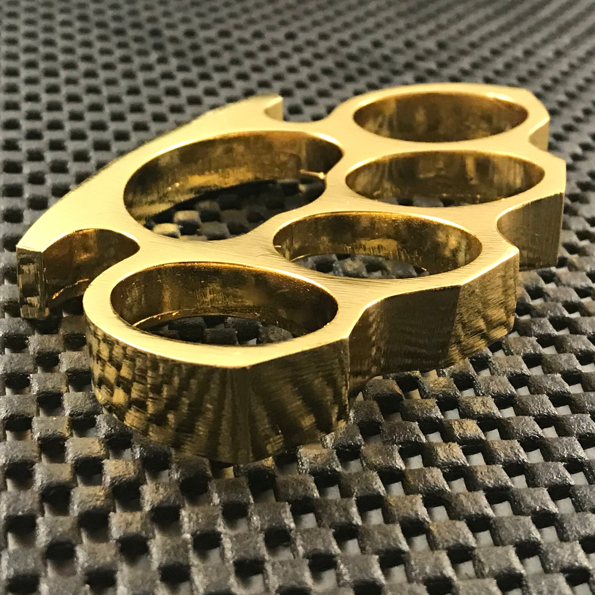 Paracord-Wrapped Brass Knuckle