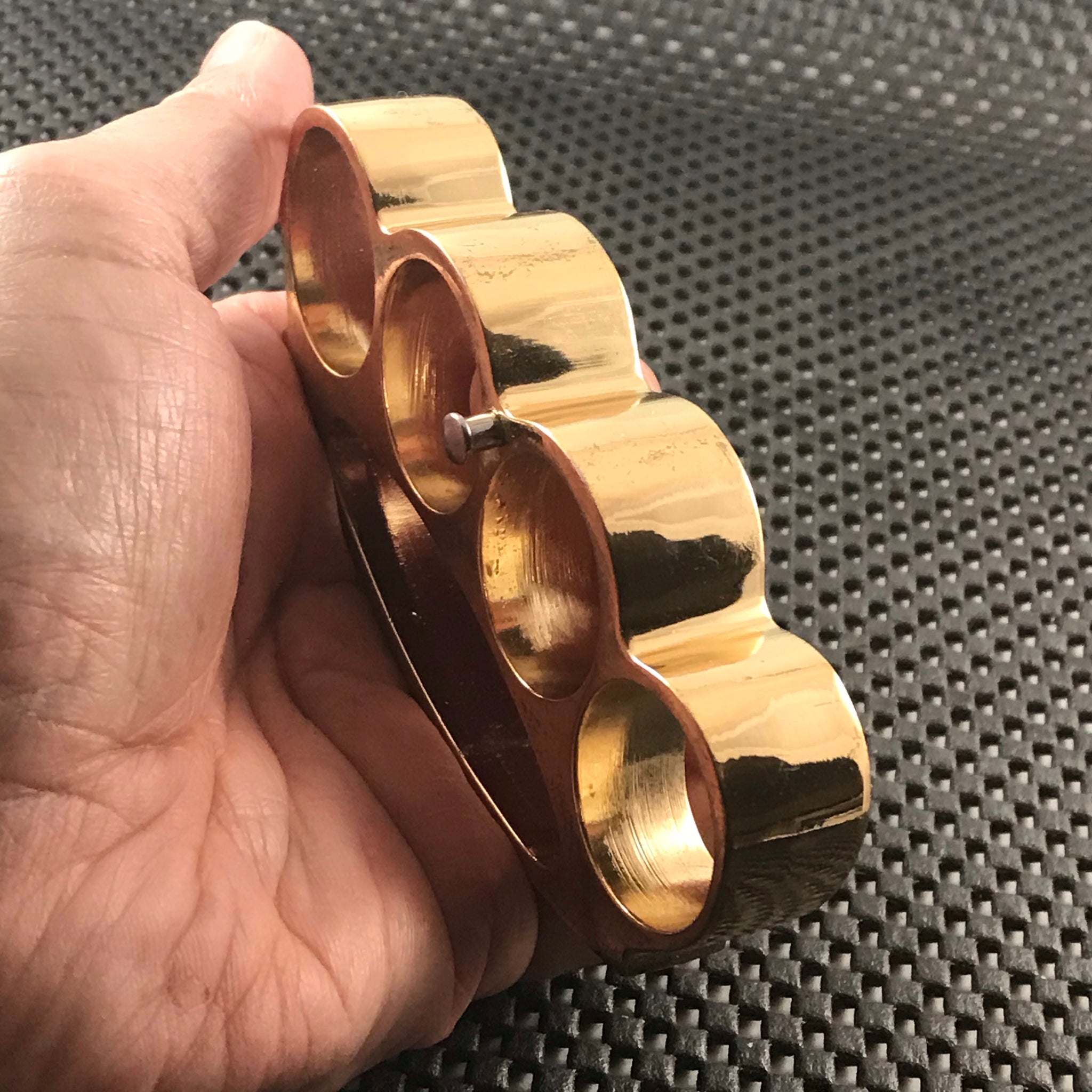 100 % Real Genuine Brass Knuckle Duster Belt Buckle Paperwei